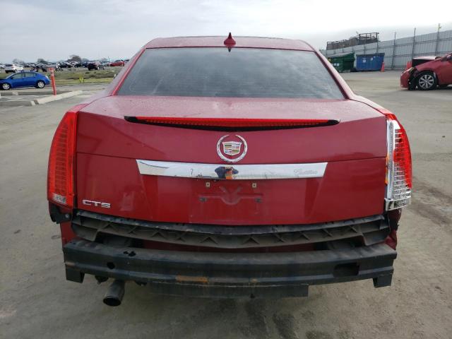1G6DF5E52D0137239 - 2013 CADILLAC CTS LUXURY COLLECTION RED photo 6