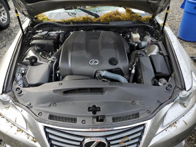 JTHBF1D22E5002933 - 2014 LEXUS IS 250 SILVER photo 11