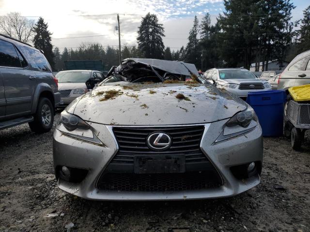 JTHBF1D22E5002933 - 2014 LEXUS IS 250 SILVER photo 5