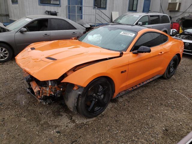 1FA6P8CF3M5118191 - 2021 FORD MUSTANG GT ORANGE photo 1