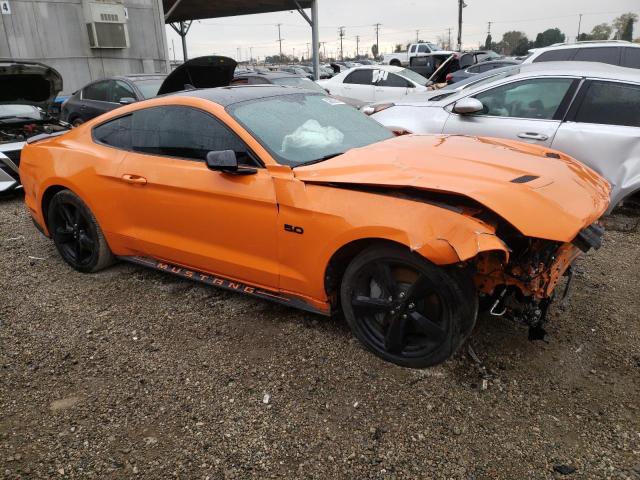 1FA6P8CF3M5118191 - 2021 FORD MUSTANG GT ORANGE photo 4