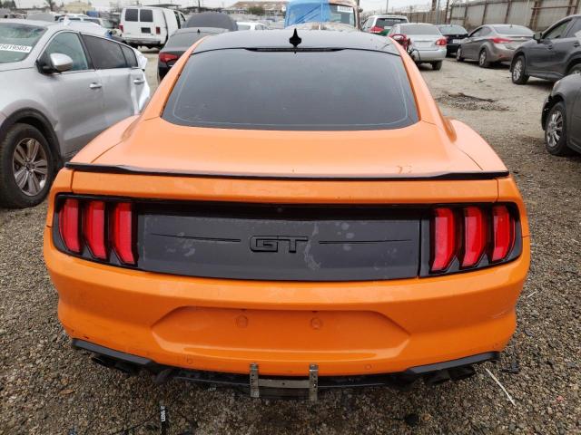 1FA6P8CF3M5118191 - 2021 FORD MUSTANG GT ORANGE photo 6