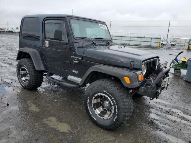 1J4FA49S5YP784272 - 2000 JEEP WRANGLER / SPORT BLACK photo 4