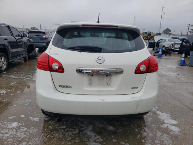 JN8AS5MV3DW639174 - 2013 NISSAN ROGUE S WHITE photo 6