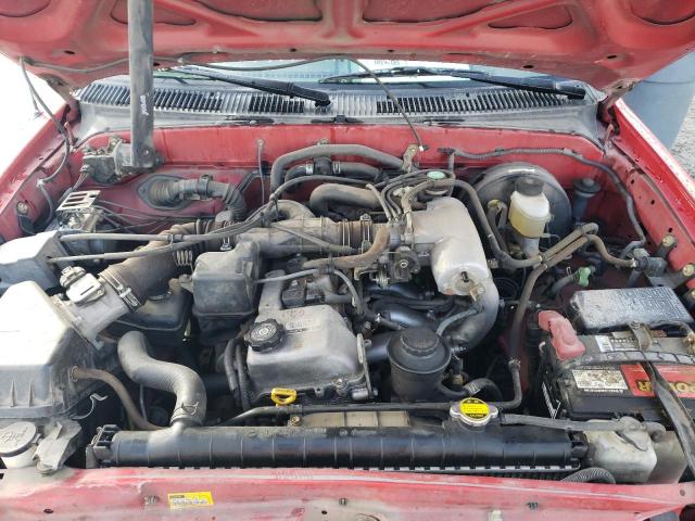 5TEWM72N13Z268124 - 2003 TOYOTA TACOMA XTRACAB RED photo 11