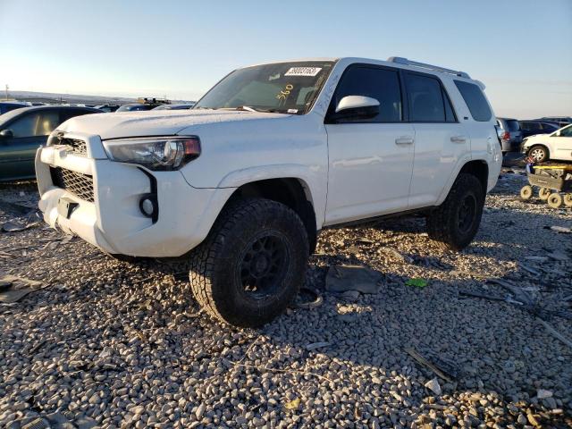 JTEBU5JR9J5554225 - 2018 TOYOTA 4RUNNER SR5/SR5 PREMIUM WHITE photo 1