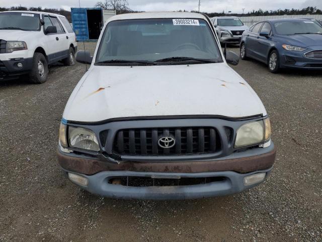 5TENL42N91Z803355 - 2001 TOYOTA TACOMA WHITE photo 5