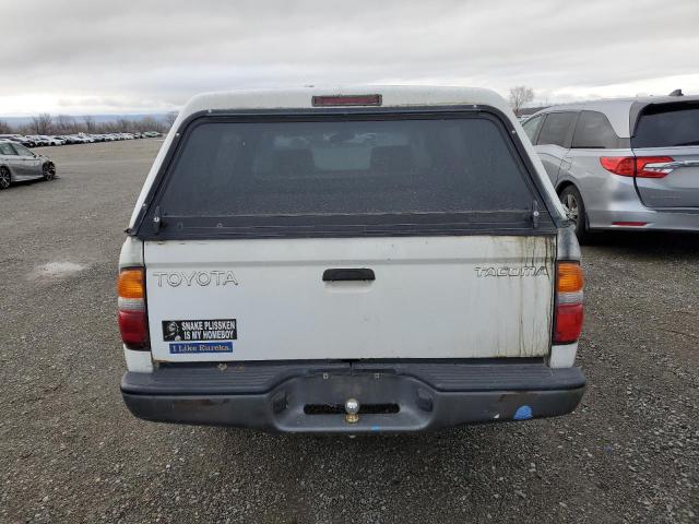 5TENL42N91Z803355 - 2001 TOYOTA TACOMA WHITE photo 6