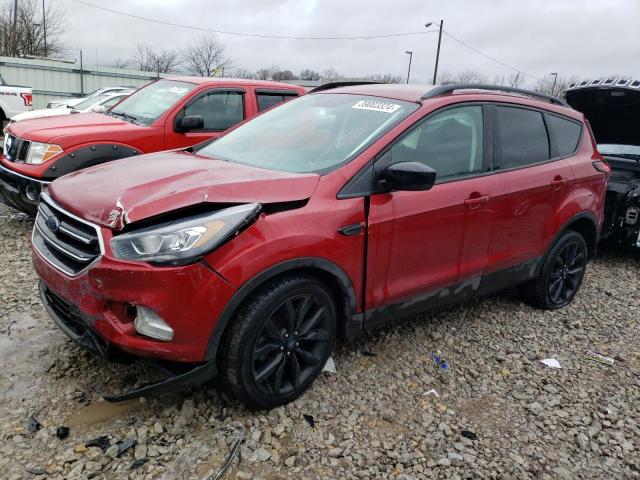 1FMCU0GD8KUB99252 - 2019 FORD ESCAPE SE RED photo 1