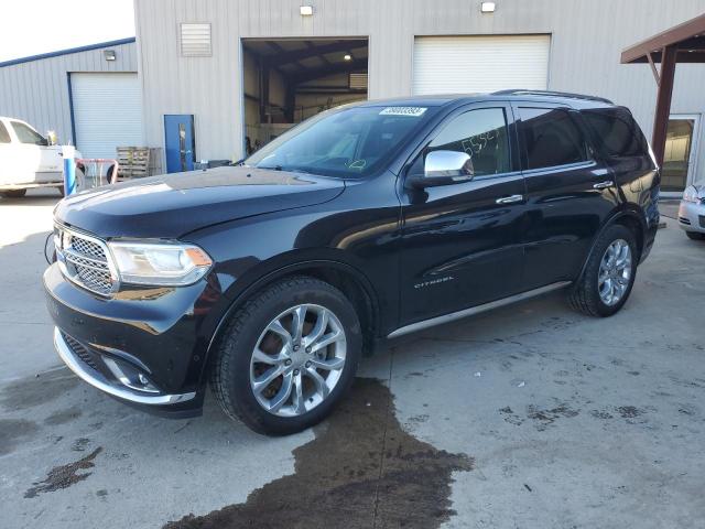 1C4RDHEG9JC201380 - 2018 DODGE DURANGO CITADEL BLACK photo 1