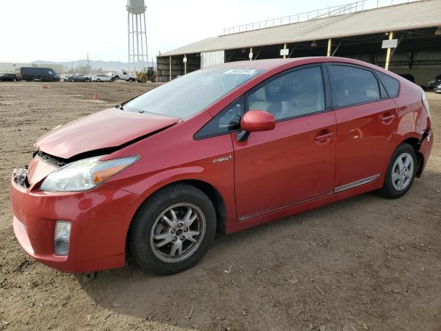 JTDKN3DUXB5372055 - 2011 TOYOTA PRIUS RED photo 1