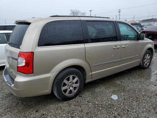 2C4RC1BGXCR389917 - 2012 CHRYSLER TOWN & COU TOURING 金色 照片 3