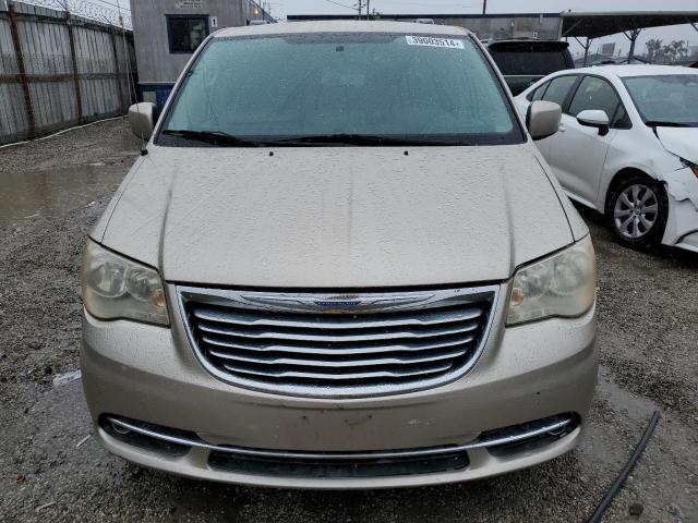 2C4RC1BGXCR389917 - 2012 CHRYSLER TOWN & COU TOURING 金色 照片 5