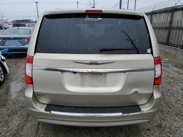2C4RC1BGXCR389917 - 2012 CHRYSLER TOWN & COU TOURING 金色 照片 6