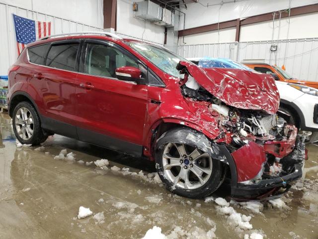 1FMCU9JX2EUC98743 - 2014 FORD ESCAPE TITANIUM RED photo 4