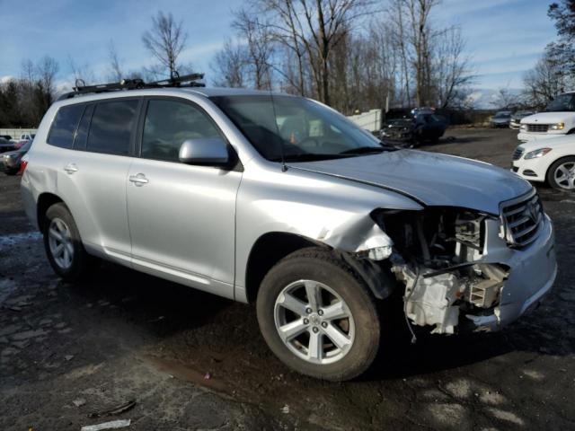 JTEES41A992143654 - 2009 TOYOTA HIGHLANDER SILVER photo 4