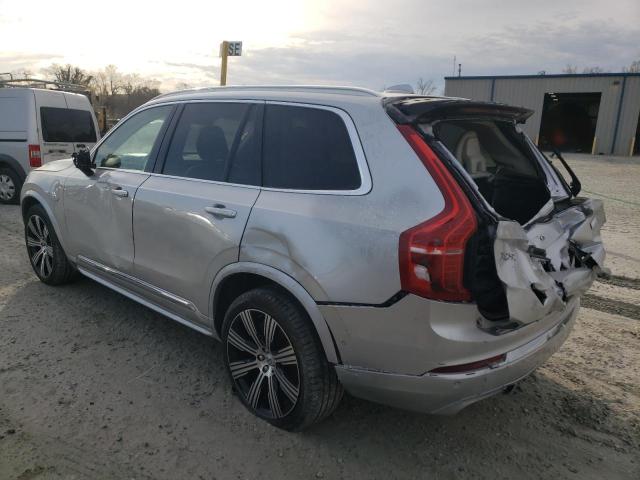 YV4BR0CL4M1725490 - 2021 VOLVO XC90 T8 RECHARGE INSCRIPTION SILVER photo 2