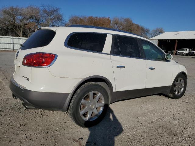 5GALRBED8AJ150087 - 2010 BUICK ENCLAVE CXL WHITE photo 3