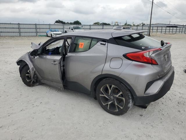 JTNKHMBX7L1091376 - 2020 TOYOTA C-HR XLE GRAY photo 2