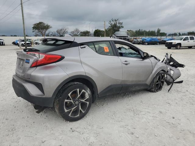 JTNKHMBX7L1091376 - 2020 TOYOTA C-HR XLE GRAY photo 3