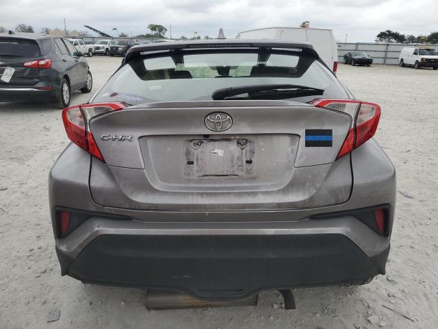 JTNKHMBX7L1091376 - 2020 TOYOTA C-HR XLE GRAY photo 6