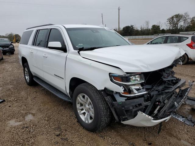 1GNSCHKC2JR248695 - 2018 CHEVROLET SUBURBAN C1500 LT WHITE photo 4