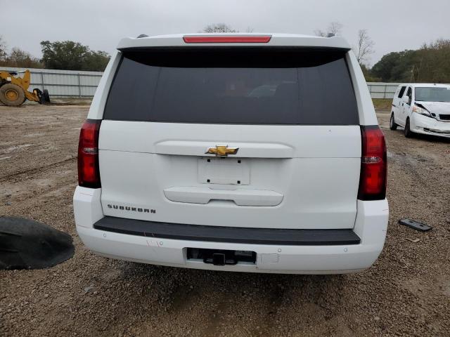 1GNSCHKC2JR248695 - 2018 CHEVROLET SUBURBAN C1500 LT WHITE photo 6