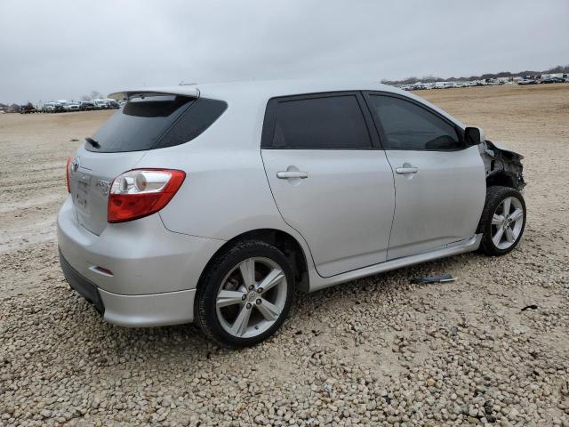 2T1KE40E39C023658 - 2009 TOYOTA COROLLA MA S SILVER photo 3