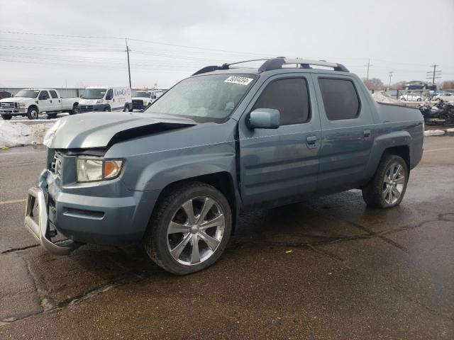 2HJYK16527H527173 - 2007 HONDA RIDGELINE RTL BLUE photo 1