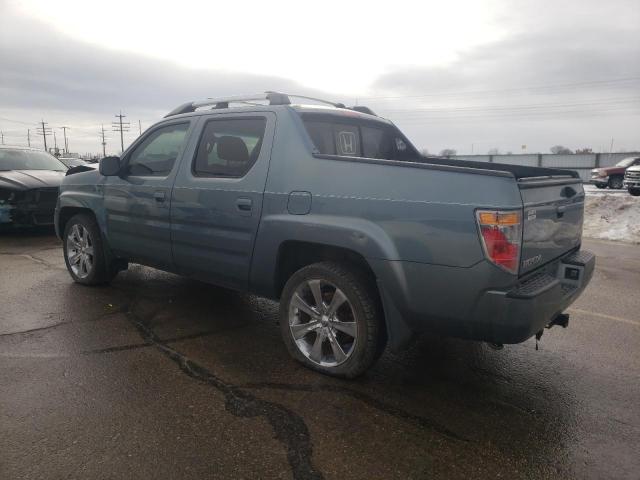 2HJYK16527H527173 - 2007 HONDA RIDGELINE RTL BLUE photo 2