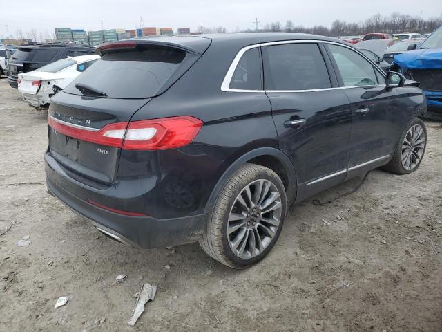 2LMPJ8LR9HBL30041 - 2017 LINCOLN MKX RESERVE Սև լուսանկար 3