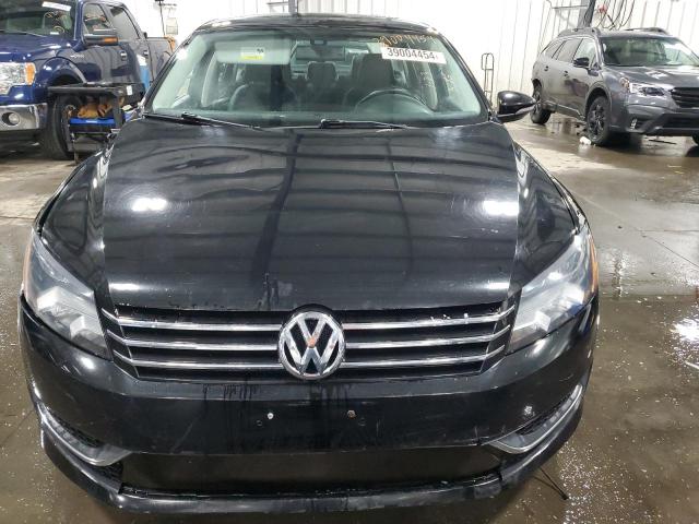 1VWBH7A38CC063141 - 2012 VOLKSWAGEN PASSAT SE BLACK photo 5