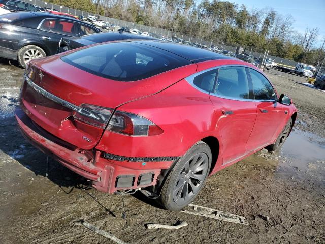 5YJSA1E23JF262667 - 2018 TESLA MODEL S 红色 照片 3