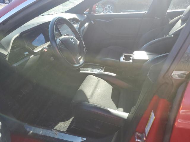 5YJSA1E23JF262667 - 2018 TESLA MODEL S 红色 照片 7