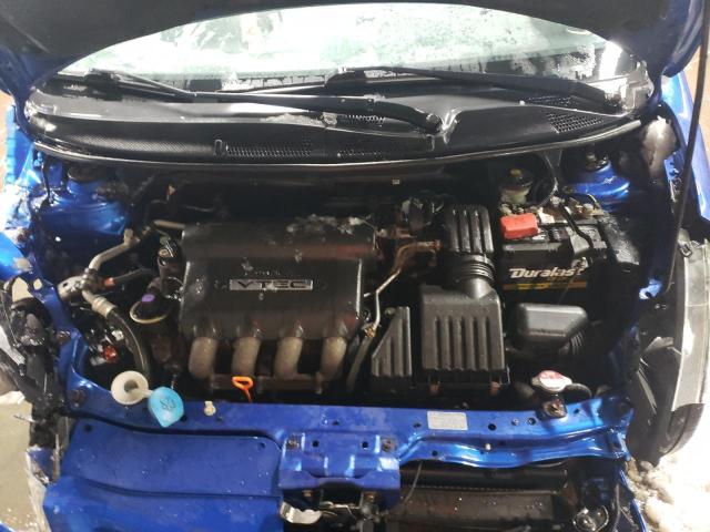 JHMGD38687S029532 - 2007 HONDA FIT S 蓝色 照片 11