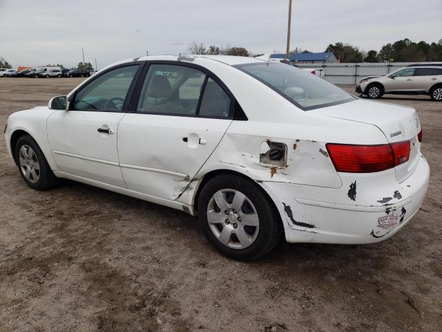 5NPET4AC8AH596086 - 2010 HYUNDAI SONATA GLS WHITE photo 2