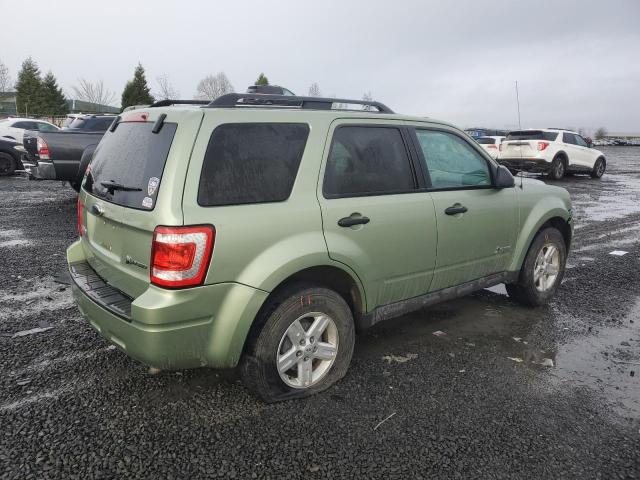 1FMCU59369KB20149 - 2009 FORD ESCAPE HYBRID GREEN photo 3