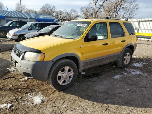 1FMCU04142KB22108 - 2002 FORD ESCAPE XLT YELLOW photo 1