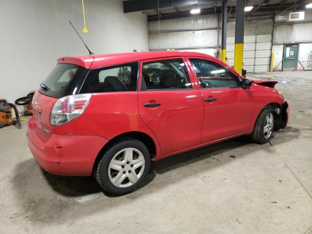 2T1KR32E17C681696 - 2007 TOYOTA COROLLA MA XR RED photo 3