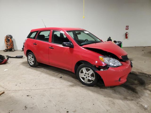 2T1KR32E17C681696 - 2007 TOYOTA COROLLA MA XR RED photo 4