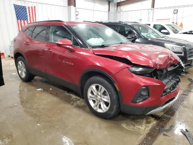 3GNKBHRS9LS646275 - 2020 CHEVROLET BLAZER 2LT BURGUNDY photo 4