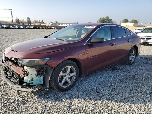 1G1ZB5ST8GF181418 - 2016 CHEVROLET MALIBU LS MAROON photo 1