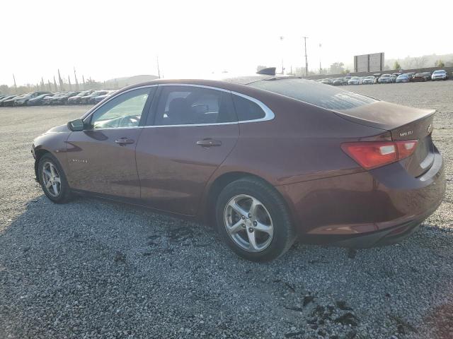 1G1ZB5ST8GF181418 - 2016 CHEVROLET MALIBU LS MAROON photo 2