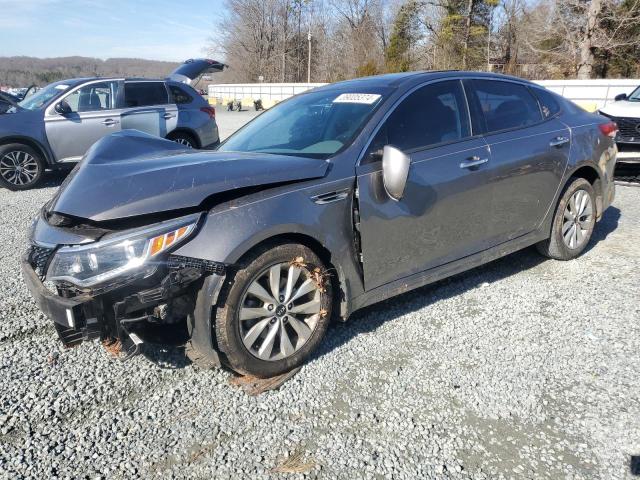 5XXGU4L30GG014344 - 2016 KIA OPTIMA EX SILVER photo 1