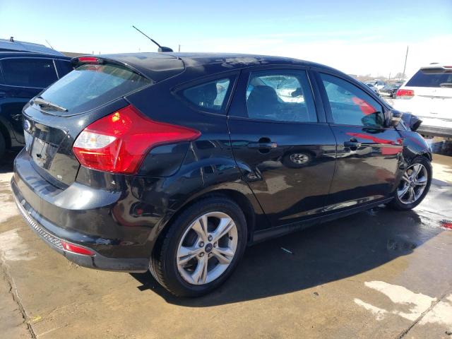 1FADP3K27EL325043 - 2014 FORD FOCUS SE BLACK photo 3