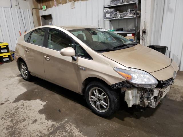 JTDKN3DUXA1082713 - 2010 TOYOTA PRIUS GOLD photo 4