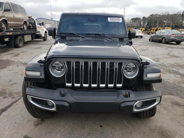 1C4JJXP6XMW800778 - 2021 JEEP WRANGLER U SAHARA 4XE BLACK photo 5