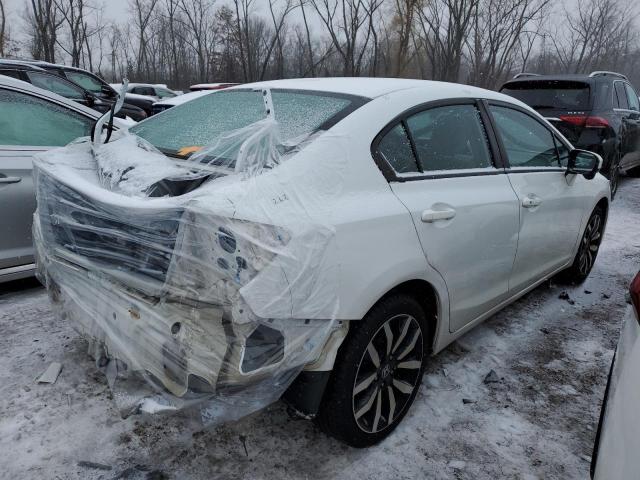 19XFB2F94EE242536 - 2014 HONDA CIVIC EXL WHITE photo 3