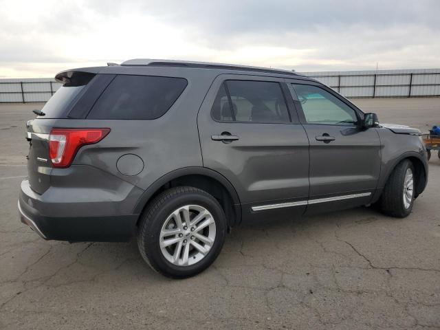 1FM5K7D83GGC01655 - 2016 FORD EXPLORER XLT GRAY photo 3