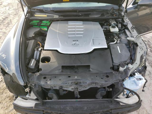 JTHBL46F985075635 - 2008 LEXUS LS 460 GRAY photo 11